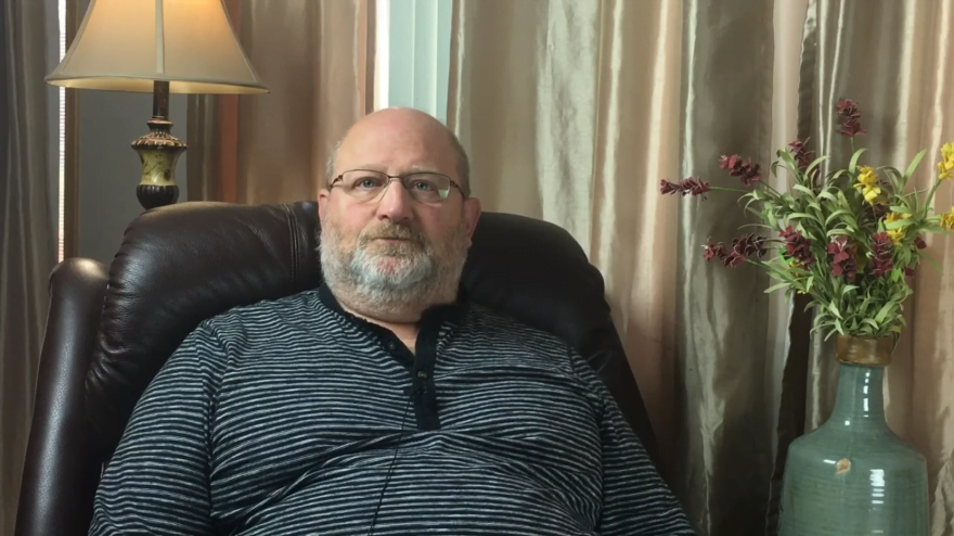 Screen capture of Bob's testimonial video